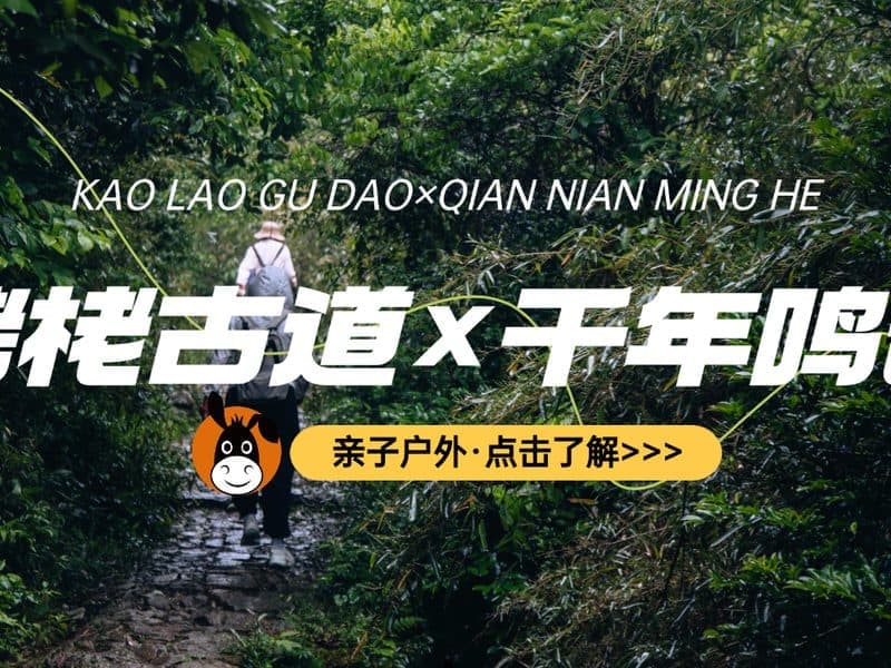 驴屋户外 栲栳古道徒步 春溪环徒小众山野