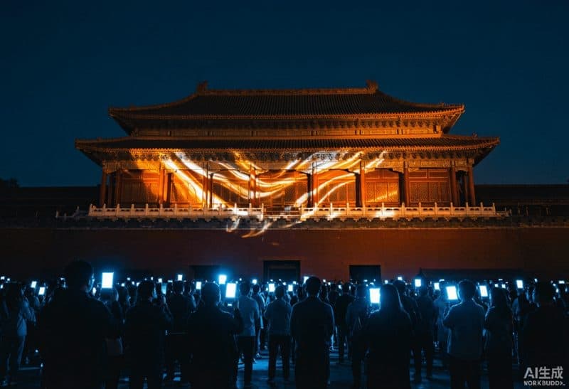 景山夜游