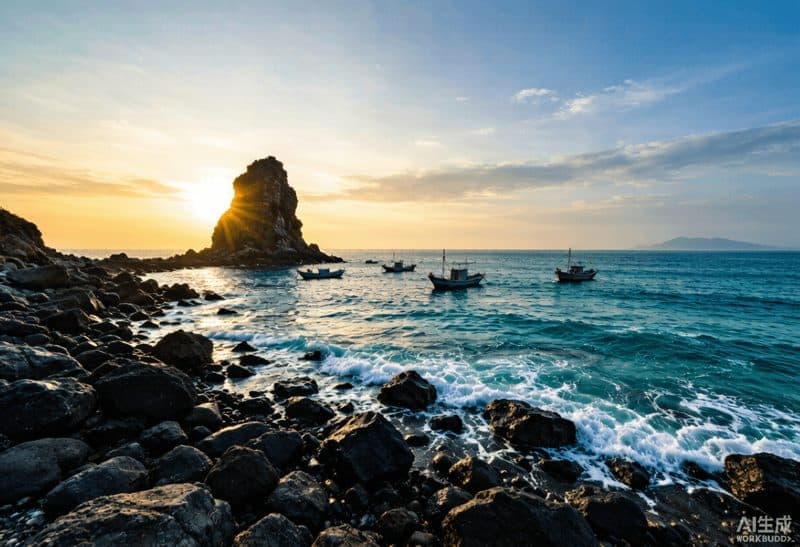 涠洲岛火山海岸