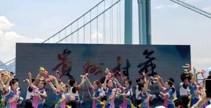 贵阳城市夜景与中秋灯会