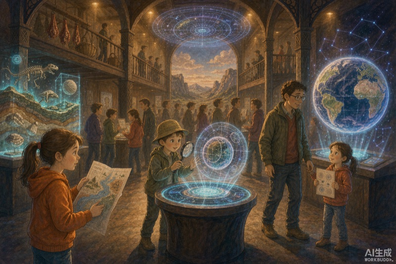 西藏自然科学博物馆沉浸式科普体验意象