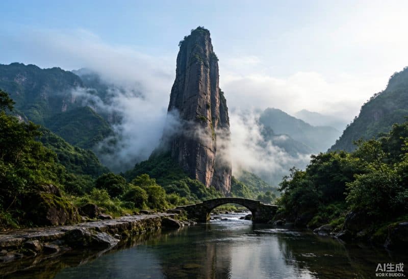缙云仙都鼎湖峰